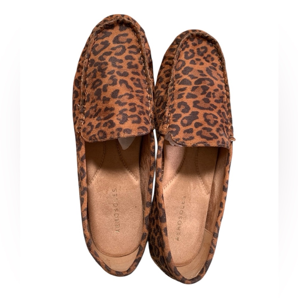 Aerosoles Over Drive Leopard Faux Leather Loafer NWOT - Picture 4 of 9